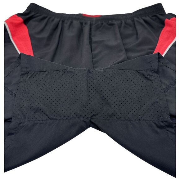 Brooks Shorts Men's Size M Black Running Shorts Lined Pockets reflective Fabric - Picture 4 of 10